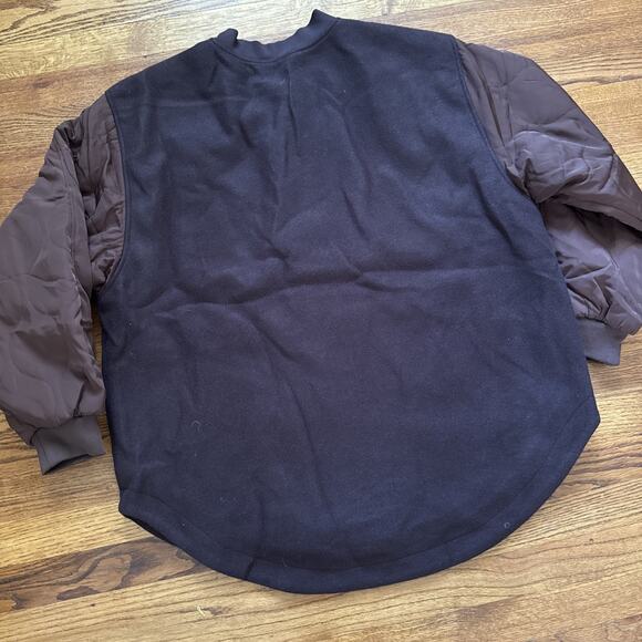 NWT H&M Baseball/Bomber Jacket Size L Oversize C10 - Picture 11 of 11